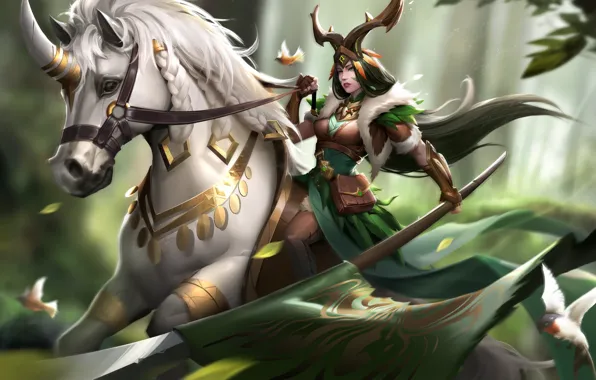 Girl, Style, Girl, Unicorn, Art, Art, Style, Fiction