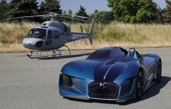 Concept, helicopter, 2018, electric, And-Tense, DS X, DS Motor