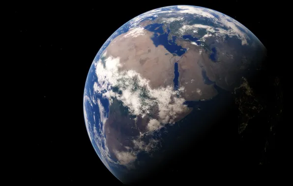 Picture planet, Earth, Africa, the continent