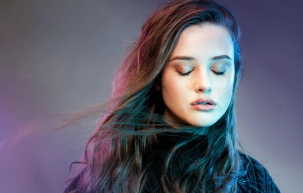 Picture actress, tear, Katherine Langford