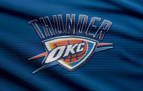 Logo, NBA, Basketball, Thunder, Emblem, Oklahoma, Symbol, Oklahoma City Thunder