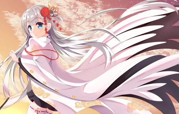 Picture look, girl, anime, art, Azur Lane