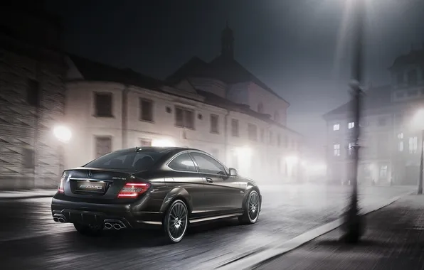 Street, Mercedes, Mercedes, C class coupe