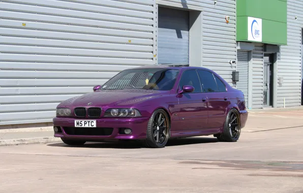 Picture BMW, E39, Violet, M5