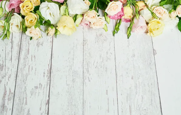 Table, roses, bouquet, composition, eustoma, Yarovoy Aleksandr