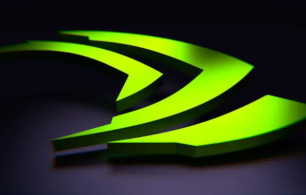 Picture green, nvidia, logo