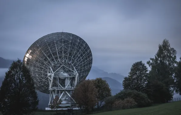 Picture field, background, antenna