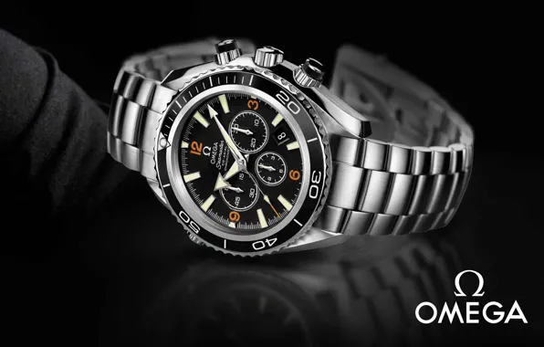 Watch, omega, chronometer, seamaster co-axial