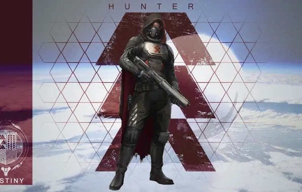 Weapons, soldiers, Hunter, Destiny