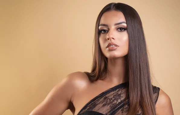 Picture look, girl, face, photo, model, brunette, lips, beautiful