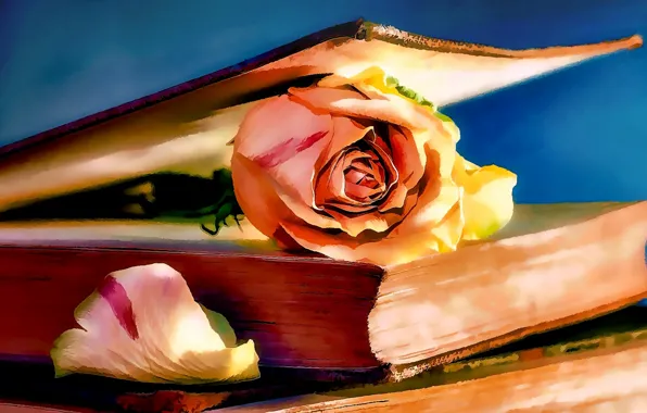 Picture Rose, Figure, Book, Art, Art, Rose