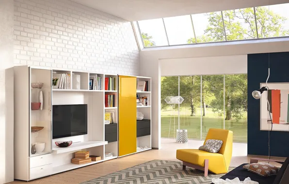 Design, interior, living room, modern, Luxury