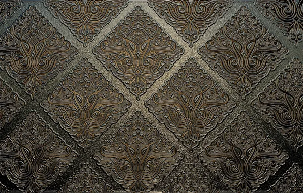 Metal, background, pattern, Shine, texture, cell, squares, ornament