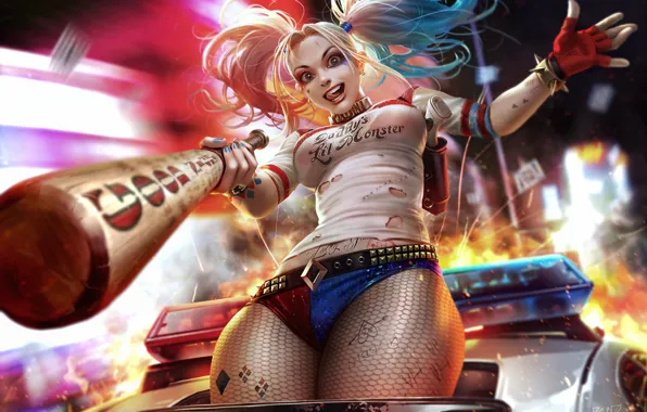 Harley Quinn, DC Comics, Harley Quinn, Suicide Squad, Suicide Squad