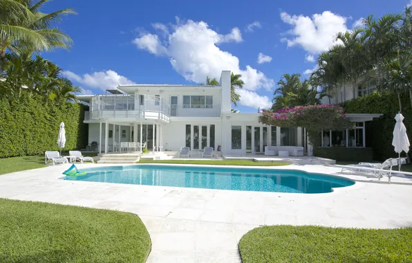 Picture Villa, Miami, pool, architecture, terrace