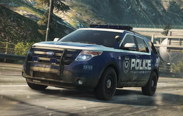 Picture Ford, Police, Need for Speed, nfs, Interceptor, Most Wanted, NSF, NFSMW