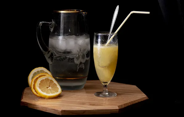 Drink, pitcher, fruit