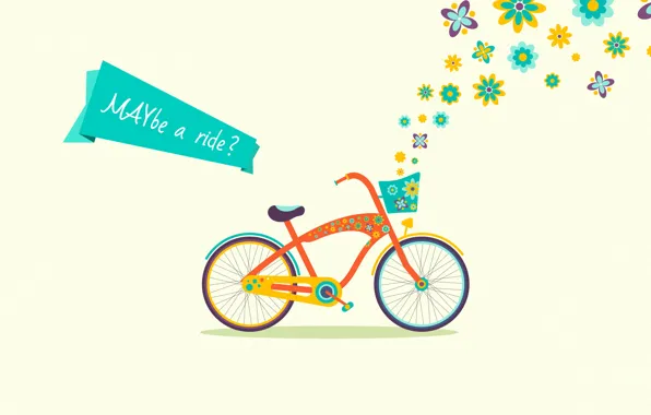 Picture bike, may, may, maybe a ride