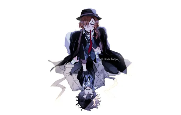 Minimalism, guys, Bungou Stray Dogs, Stray Dogs: A Literary Genius, Nakahara Chuuya, Dazai Osamu