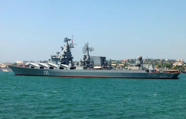 Moscow, cruiser, the project 1164