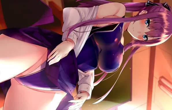 Picture girl, sexy, long hair, boobs, anime, beautiful, pretty, erotic