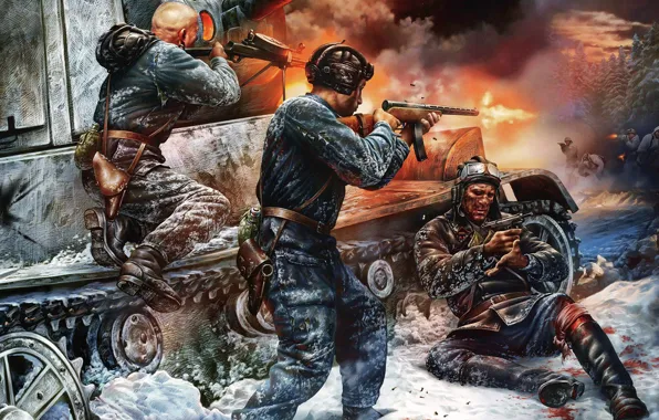 Picture USSR, Finland, The Soviet-Finnish war, 1939—1940, The Soviet-Finnish war, The winter war