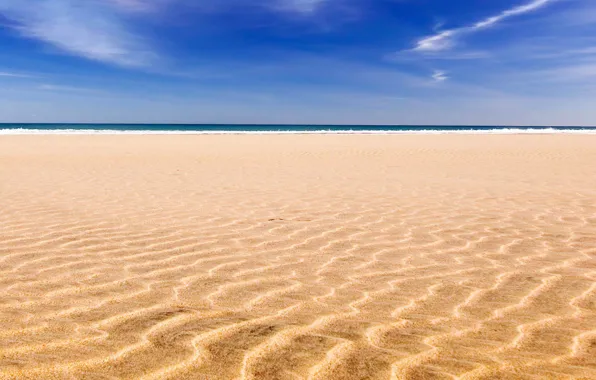 Picture sand, shore, Sea