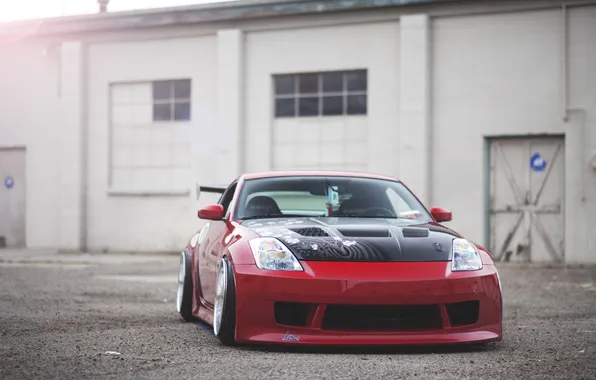 Nissan 350Z, tuning, stance