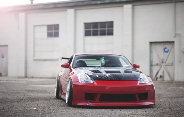 Tuning, stance, nissan 350z