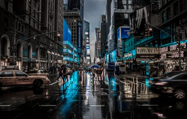 Picture street, New York, street