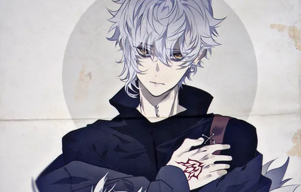Picture look, anime, tattoo, art, guy, Fate / Grand Order