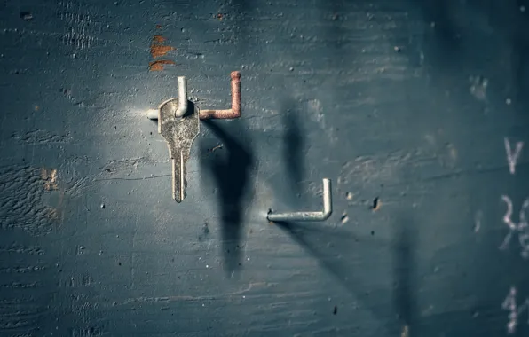 Background, wall, key