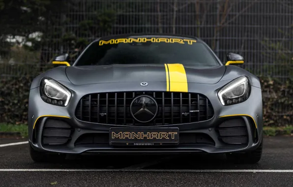 Mercedes-Benz, front view, AMG, Manhart, GT R, C190, 2019