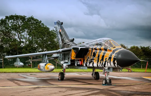 Picture the sky, fighter, German, bomber, the airfield, Panavia Tornado