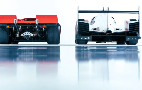 Porsche, rear, Porsche 919 Hybrid, 919, 917, Porsche 917 KH