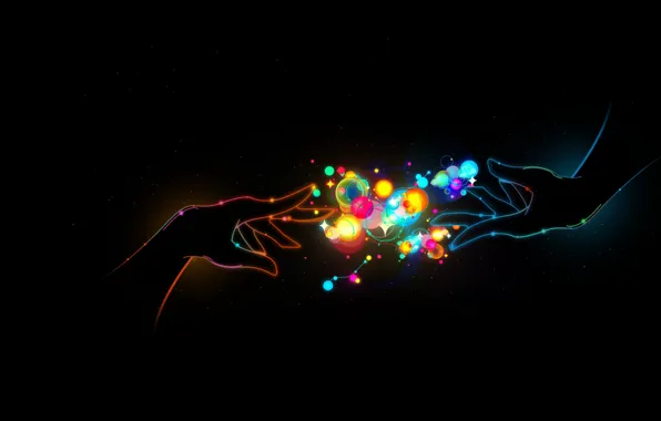 Hands, each other, the meeting