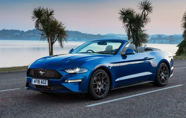 Mustang, Ford, 2018, Convertible, Ecoboost