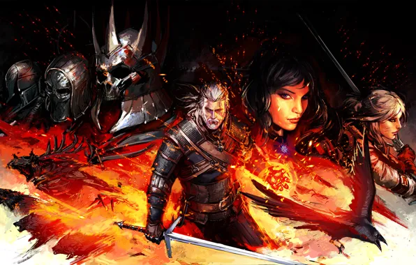 Witcher, geralt, The Witcher 3: Wild Hunt, Geralt of Rivia, The Witcher 3: Wild Hunt, …