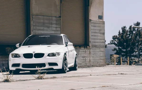 Picture tuning, BMW, BMW, tuning, White, E90, concept one