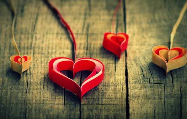 Picture love, red, paper, background, widescreen, Wallpaper, mood, heart