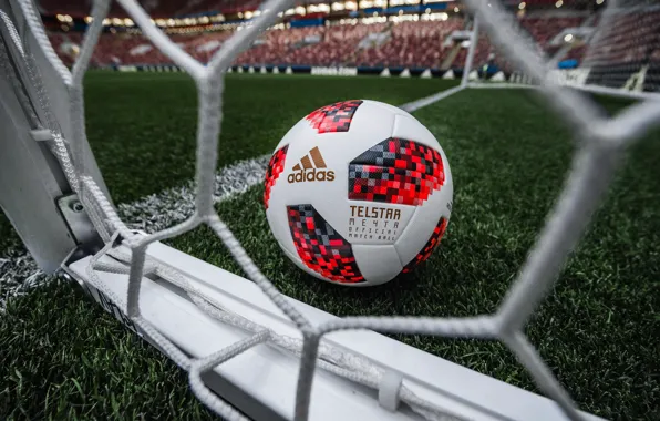 Picture The ball, Sport, Gate, Football, Russia, Russia, Adidas, 2018