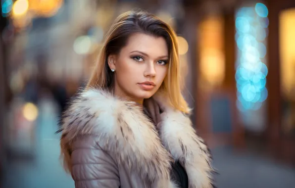 Makeup, sponge, curls, Lods Franck