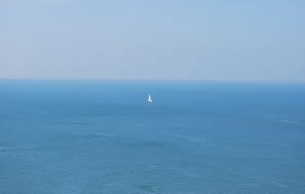 Sea, sailboat, sea