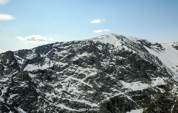Snow, landscape, mountains, nature, fresh air, beautiful, Altay, music video maker Anton Ivanov