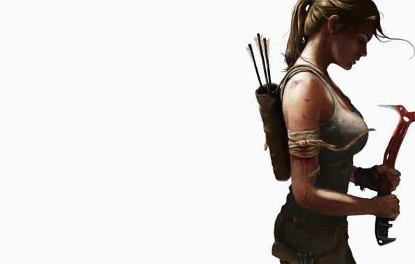 Tomb Raider, archery, peak climbing