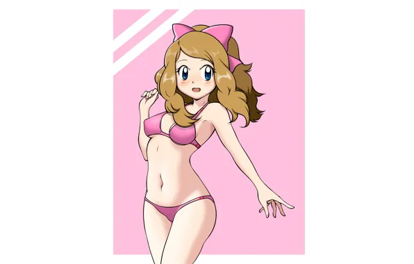 Girl, sexy, lingerie, bra, cleavage, panties, boobs, anime