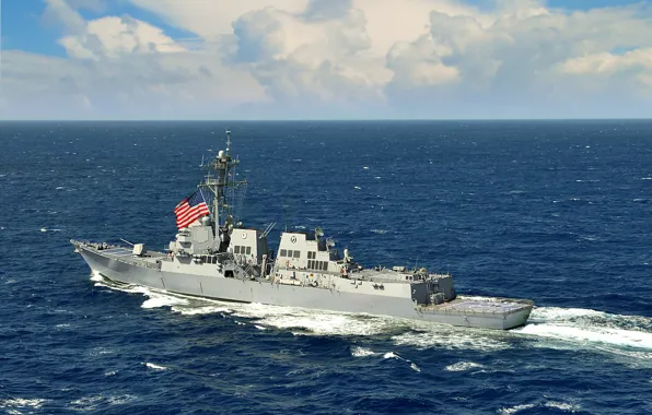 Download wallpaper squadron, destroyer, DDG-110, USS William P ...