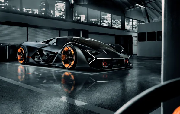 Picture Lamborghini, supercar, hypercar, The Third Millennium