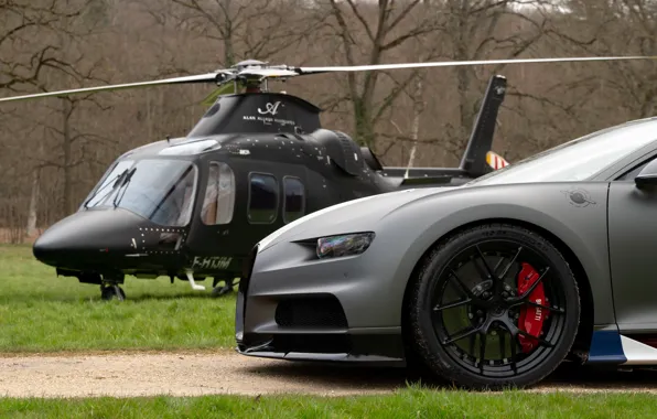 Bugatti, helicopter, Bugatti, hypercar, Chiron, Bugatti Chiron Sport, The Legends Of The Sky