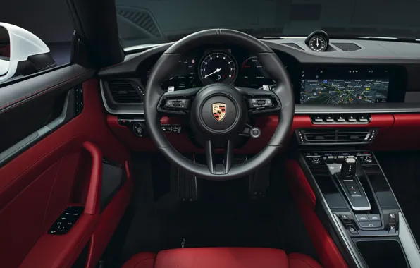 Porsche, salon, Porsche 911, Carrera, Cabriolet, 2020, Porsche 911 Carrera
